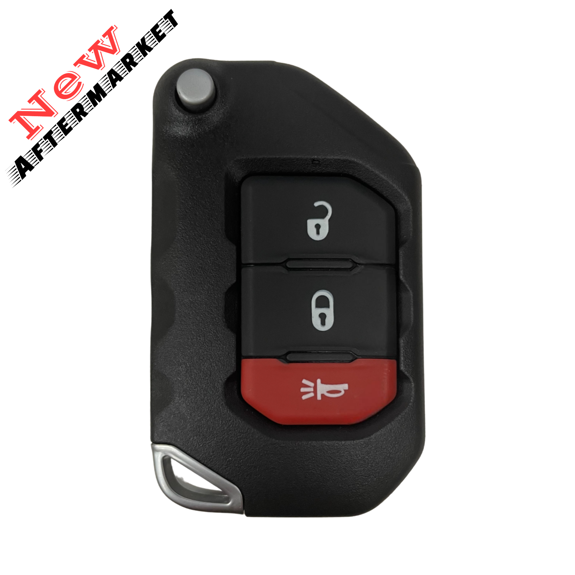2018-2026 Jeep Wrangler Gladiator / 3-Button Smart Flip Key / PN: 68416782AA / OHT1130261 / SIP22 (AFTERMARKET)