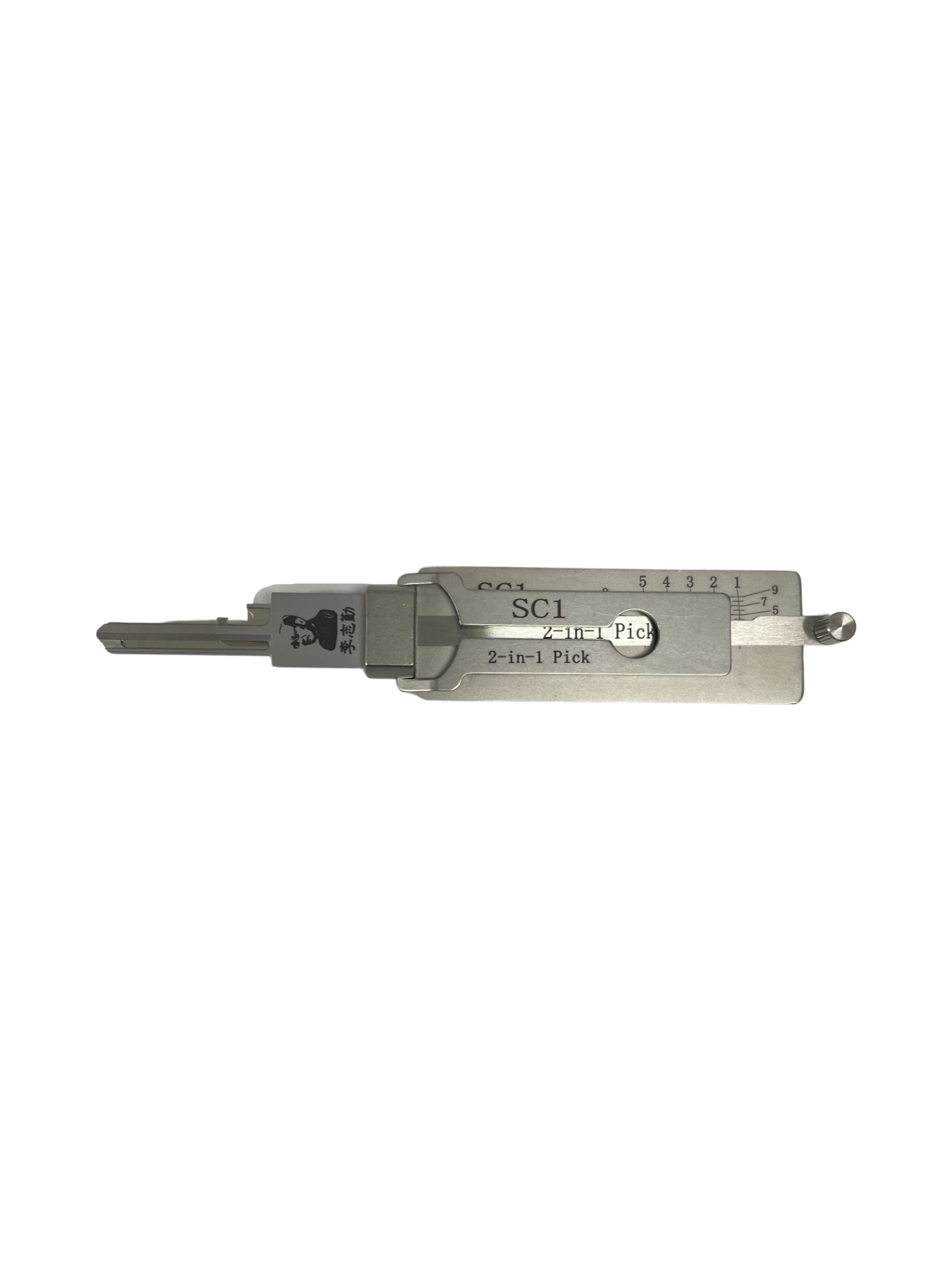 ORIGINAL LISHI - SC1 / 5-Pin / Schlage Keyway Tool / 2-in-1 Pick & Decoder / AG