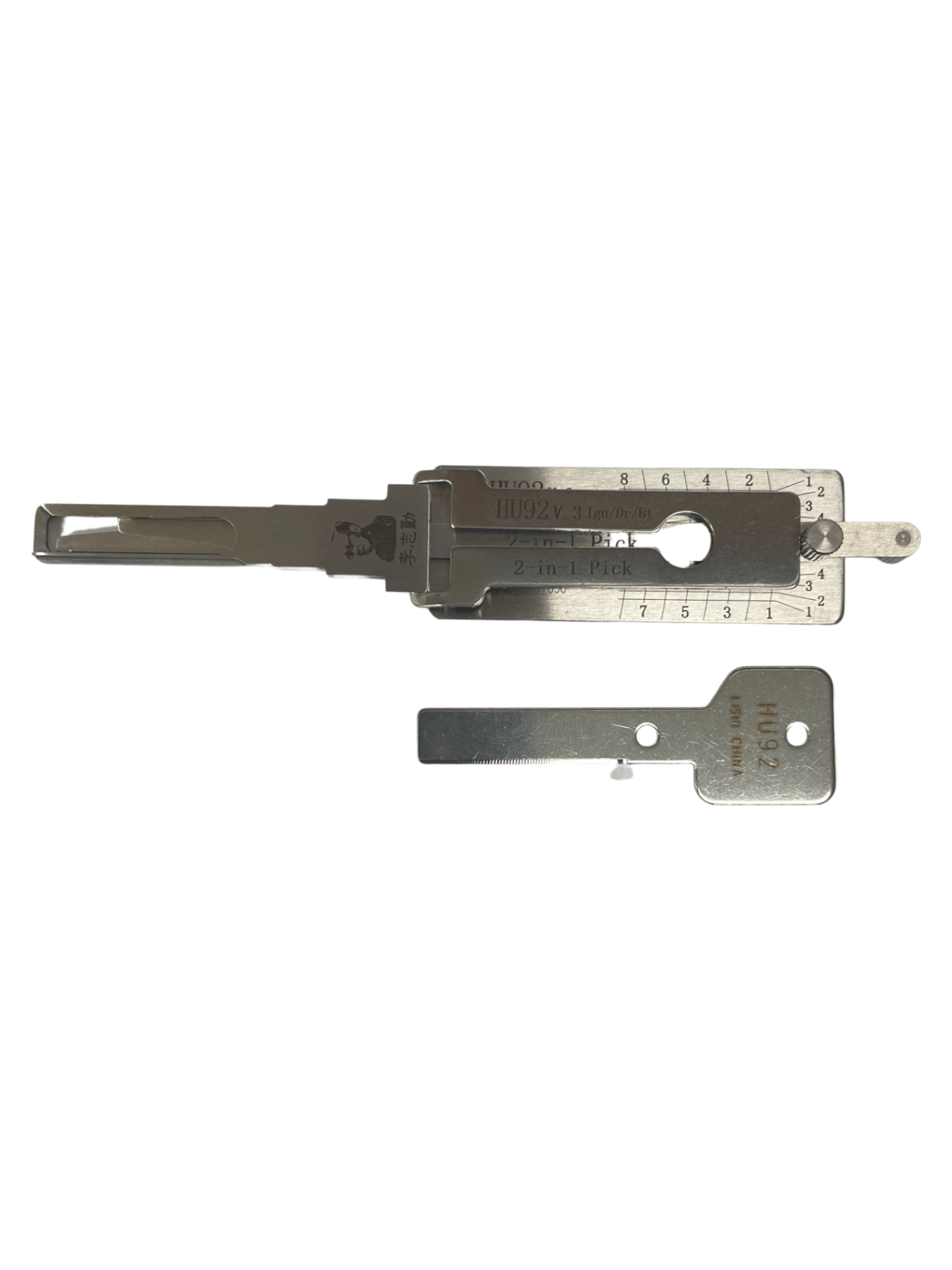 ORIGINAL LISHI - HU92 BMW / 2-in-1 Pick & Decoder / Twin Lifter / AG