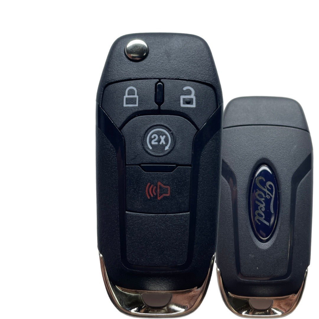 2023 -2026 Ford F-Series / 4-Button Flip Key / PN: 164-R8337 / N5F-A08TBLP (OEM Refurb)