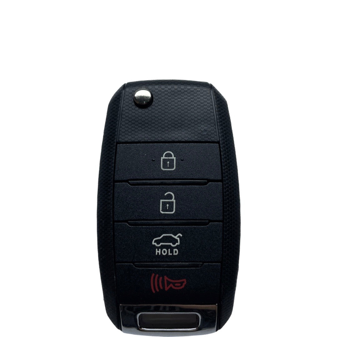2014-2015 Kia Optima / 4-Button Flip Key / PN: 95430-2T560 / NYODD4TX1306-TFL (AFTERMARKET)