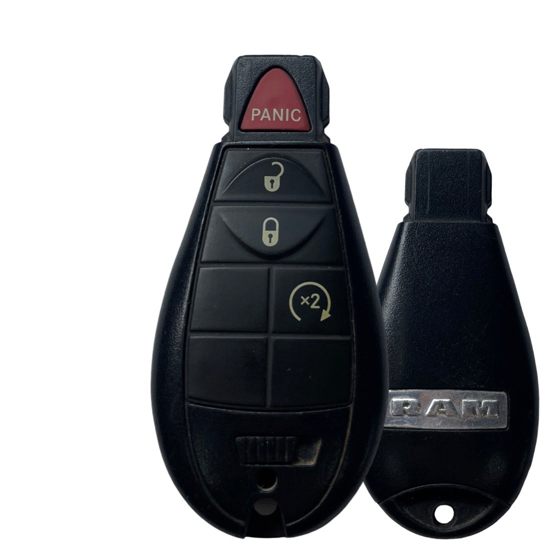 2013-2018 Dodge Ram / 4-Button Fobik / PN: 56046955AG / GQ4-53T (OEM Refurb)