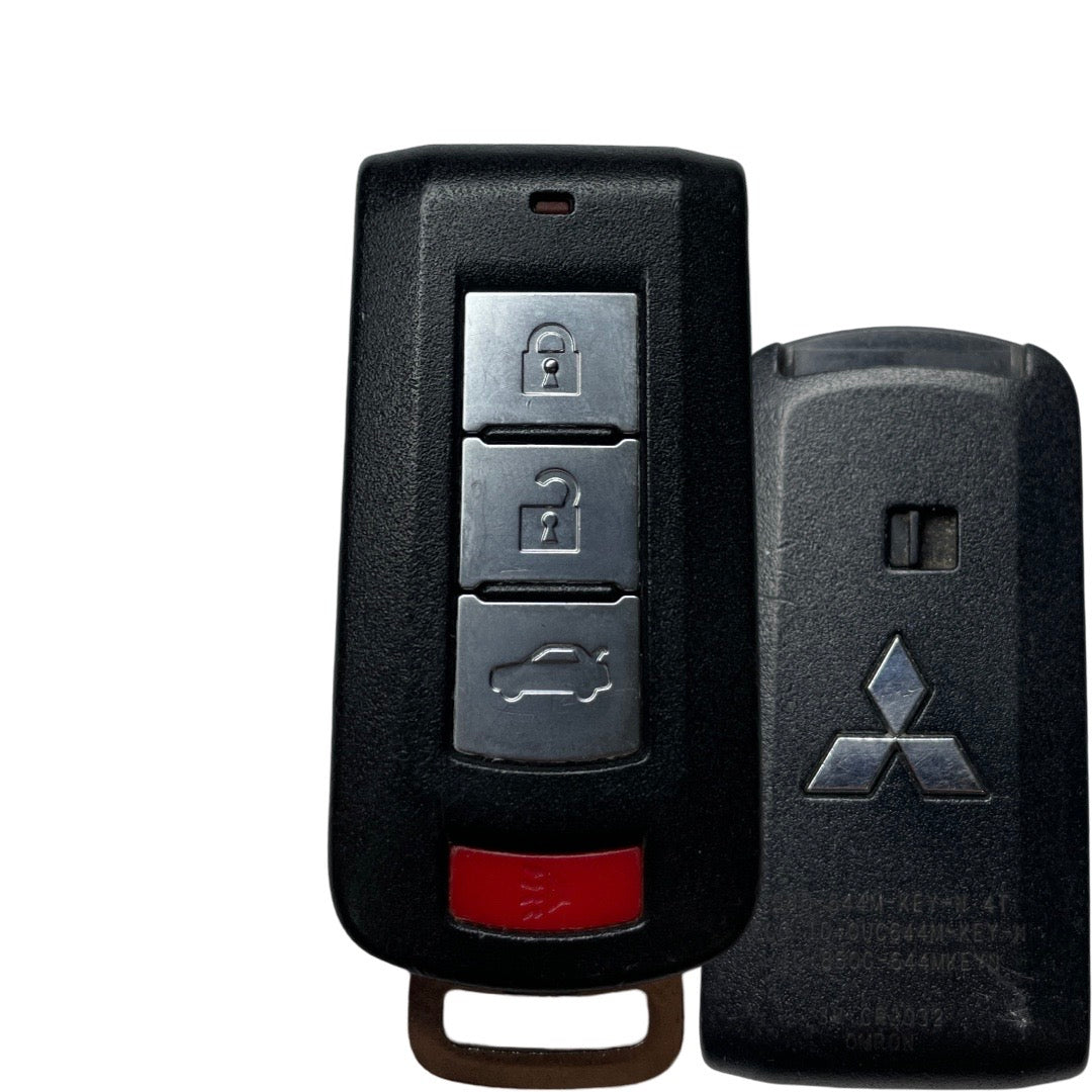 2008-2017 Mitsubishi Lancer / 4-Button Smart Key / PN: 8637A228 / OUC644M-KEY-N (OEM Refurb)