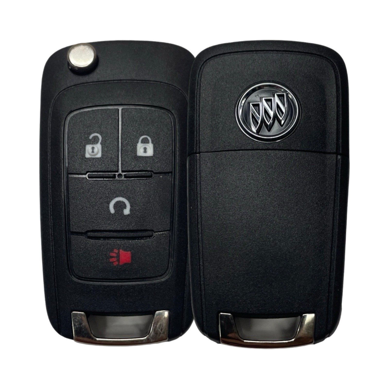 2013-2024 Buick Encore / 4-Button Flip Key / PN: 13585811 / AVL-B01T1AC (OEM NEW)