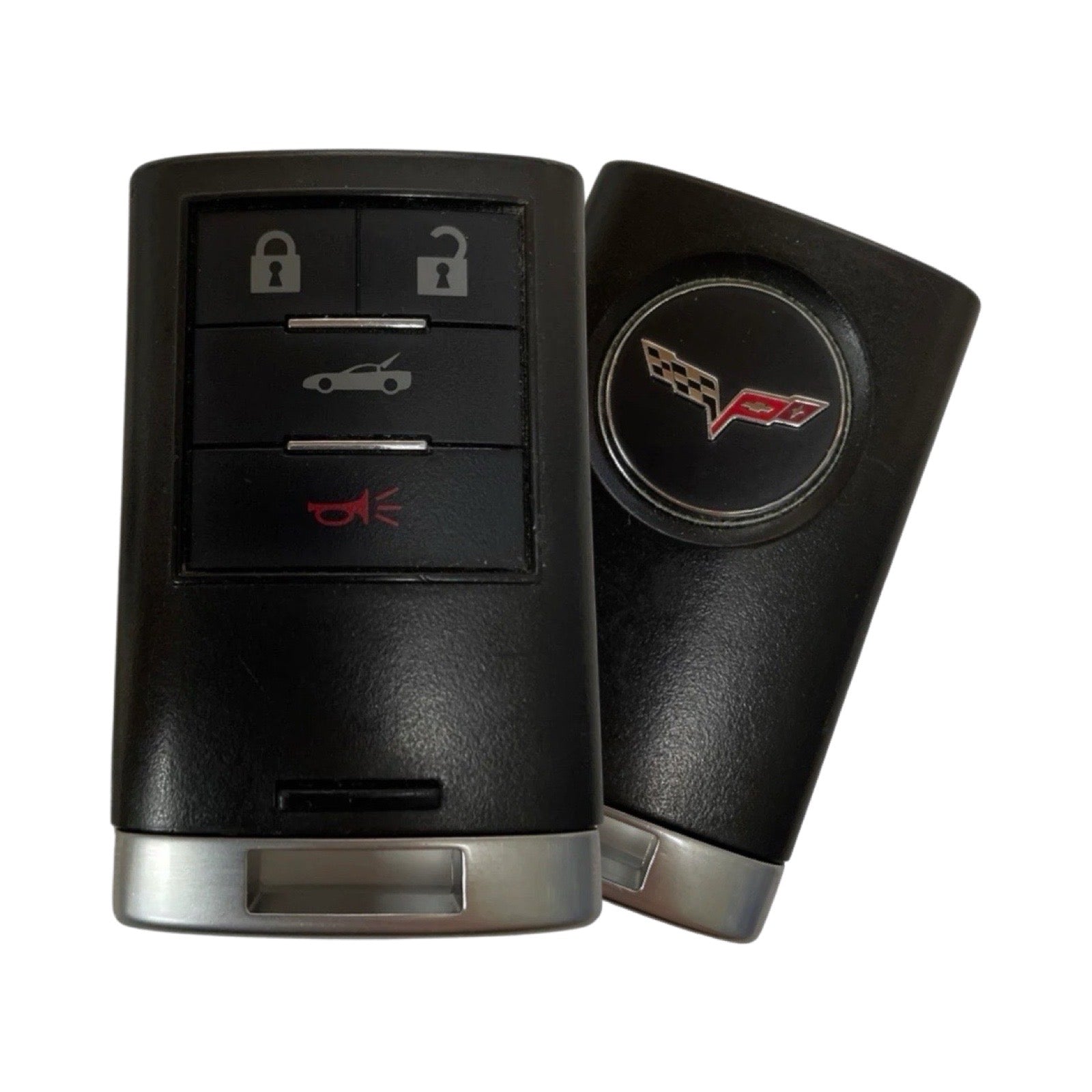 2005-2013 Chevrolet Corvette / 4-Button Smart Key / PN: 25926480 25926479 / M3N-5WY7777A (OEM Refurb)