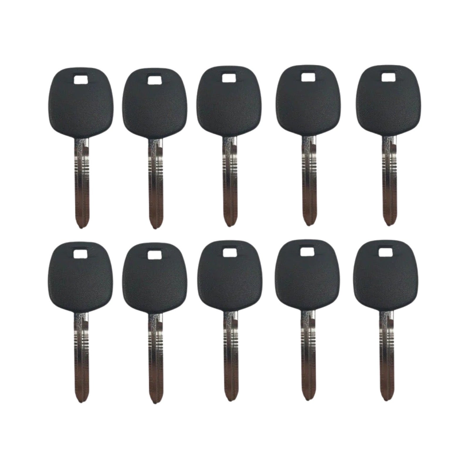 10 Pack Toyota TOY43 Transponder Key (4C Chip) (AFTERMARKET)