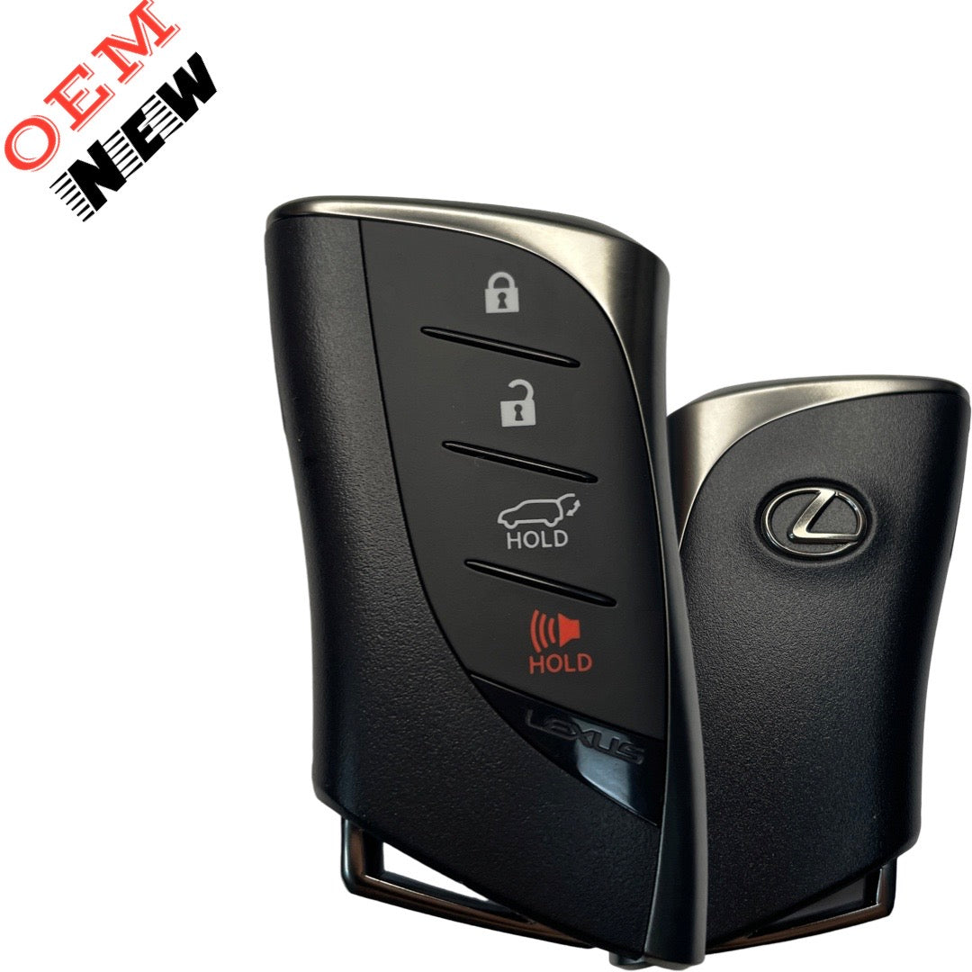 2023-2024 Lexus NX350H RX350 RX450 / 4-Button Smart Key / PN: 8990H-0E620  / HYQ14FLC (OEM NEW)