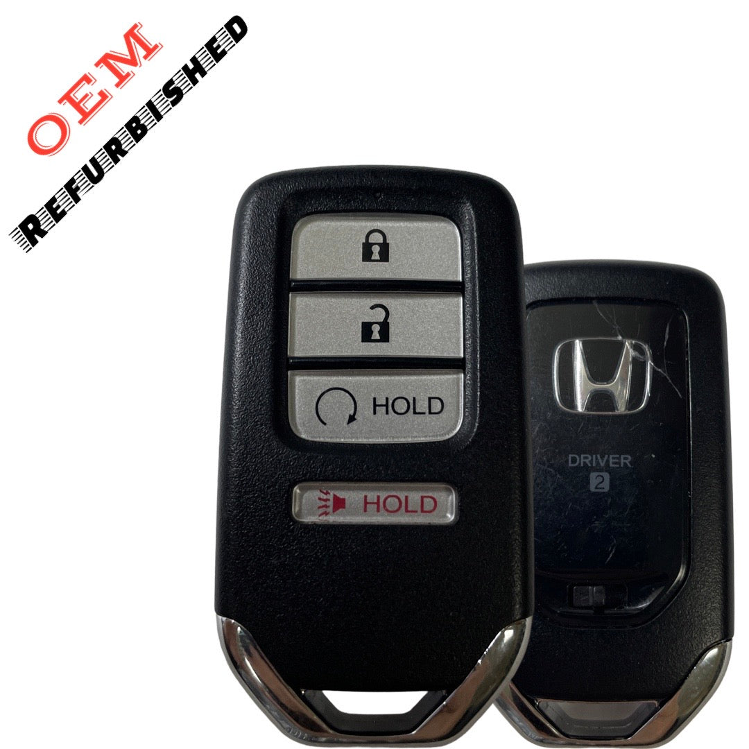 2017-2023 Honda Ridgeline / 4-Button Smart Key / PN: 72147-T6Z-A61 / KR5T41 (OEM REFURB) (DRIVER 2)