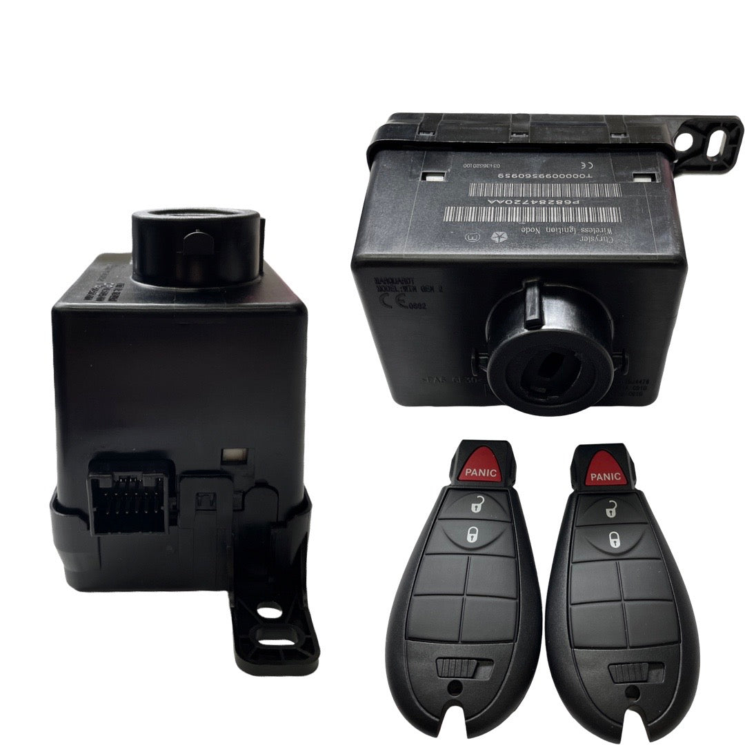 2008-2010 Mopar Fobik 3 Button Ignition NON Remote Start (OEM NEW)