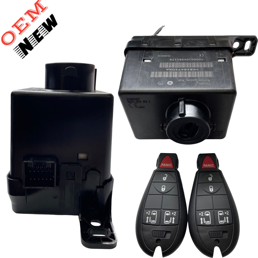 2008-2010 Mopar Fobik 5 Button Ignition NON Remote Start (OEM NEW)