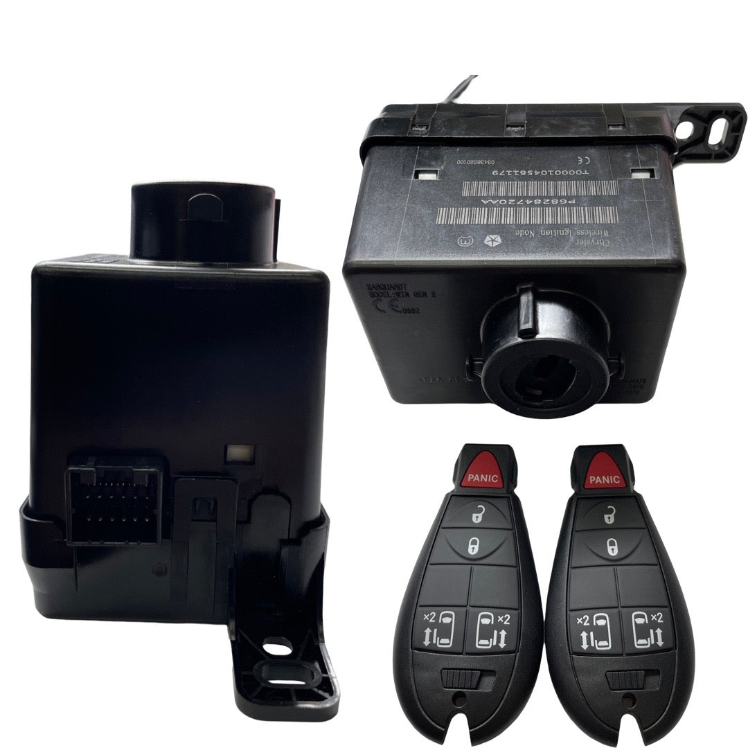 2008-2010 Mopar Fobik 5 Button Ignition NON Remote Start (OEM NEW)