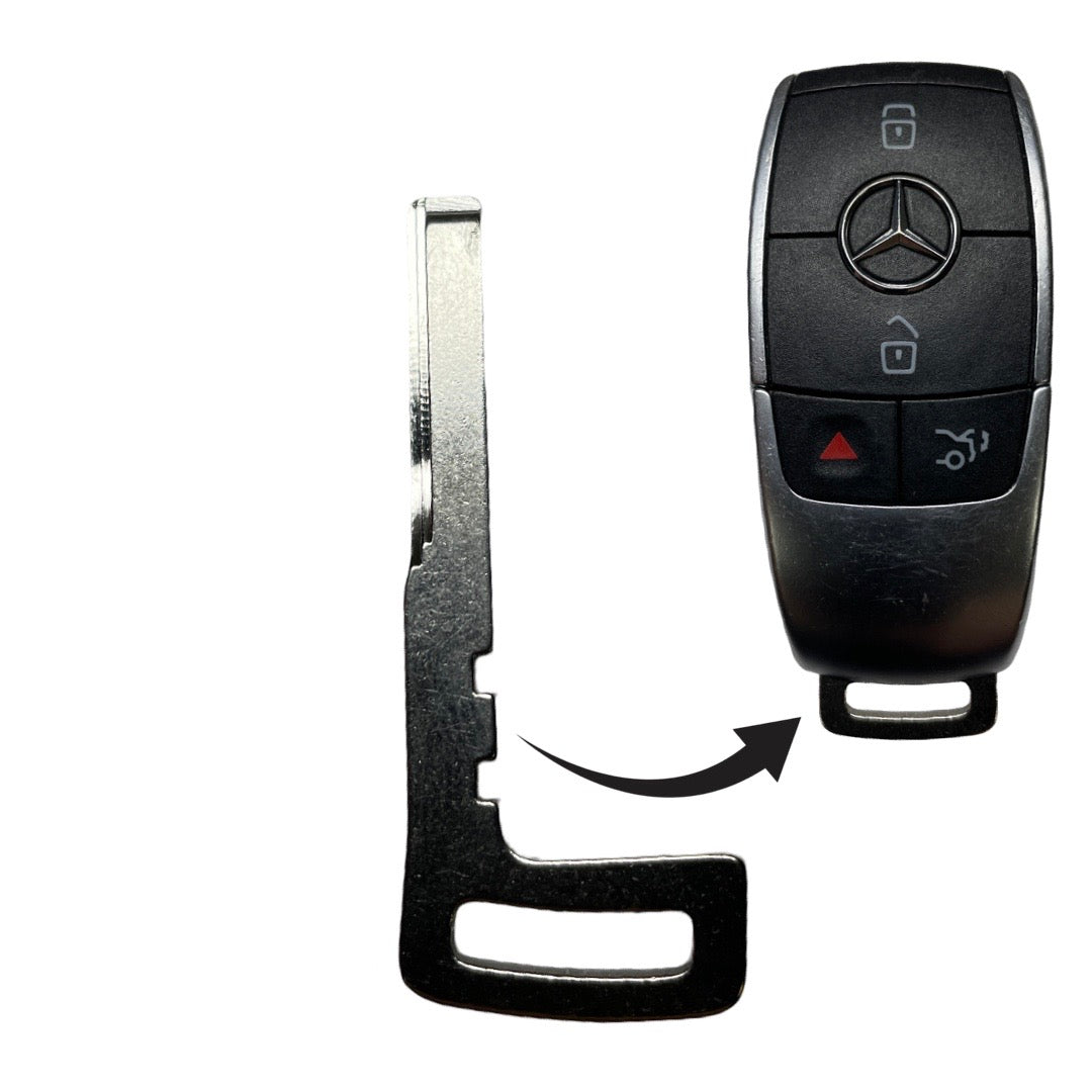 2017-2022 Mercedes Benz Uncut Remote Emergency Key Blade (AFTERMARKET)