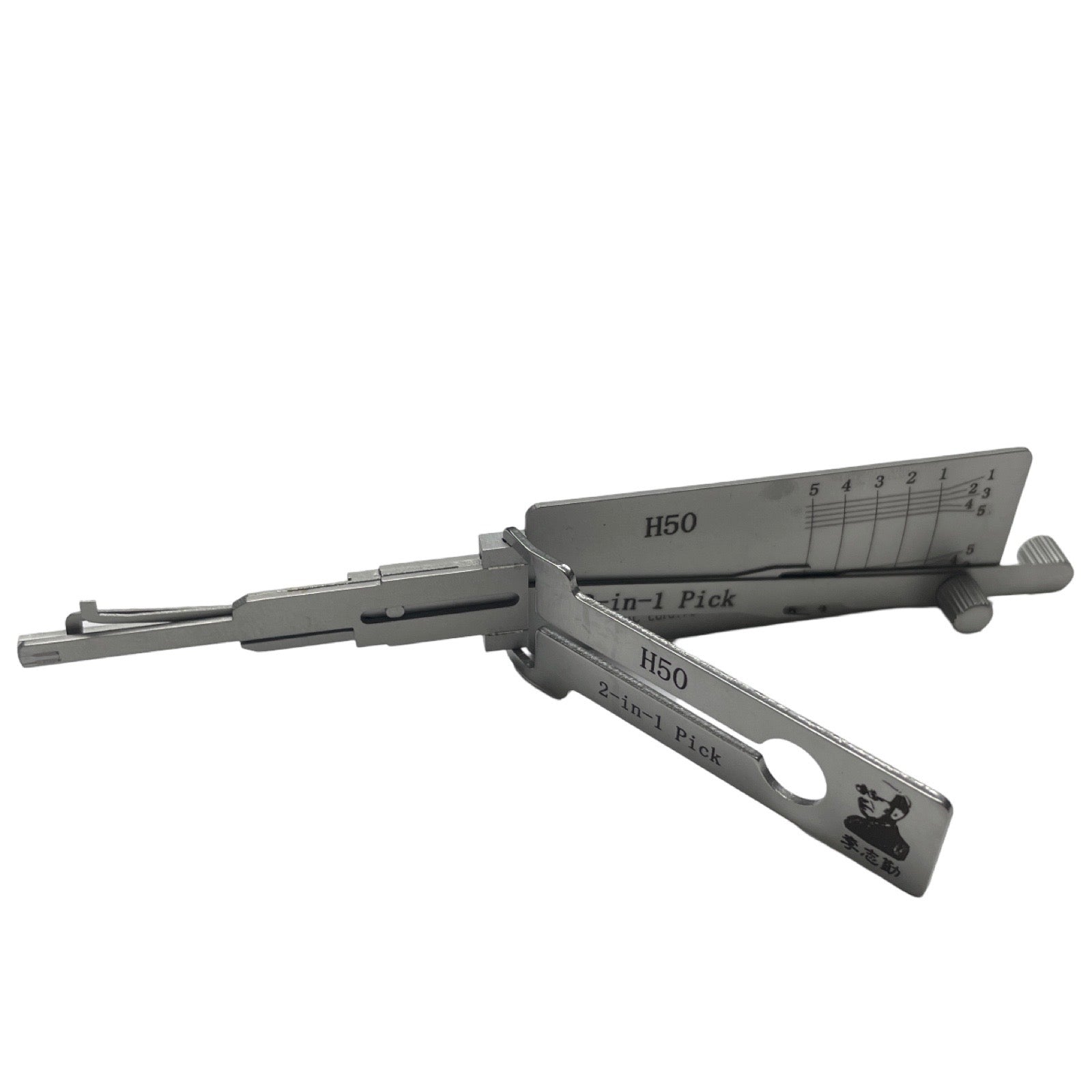 Original Lishi FO14R H50 for Ford 5 Cut 2-in-1 Pick Decoder Anti Glare