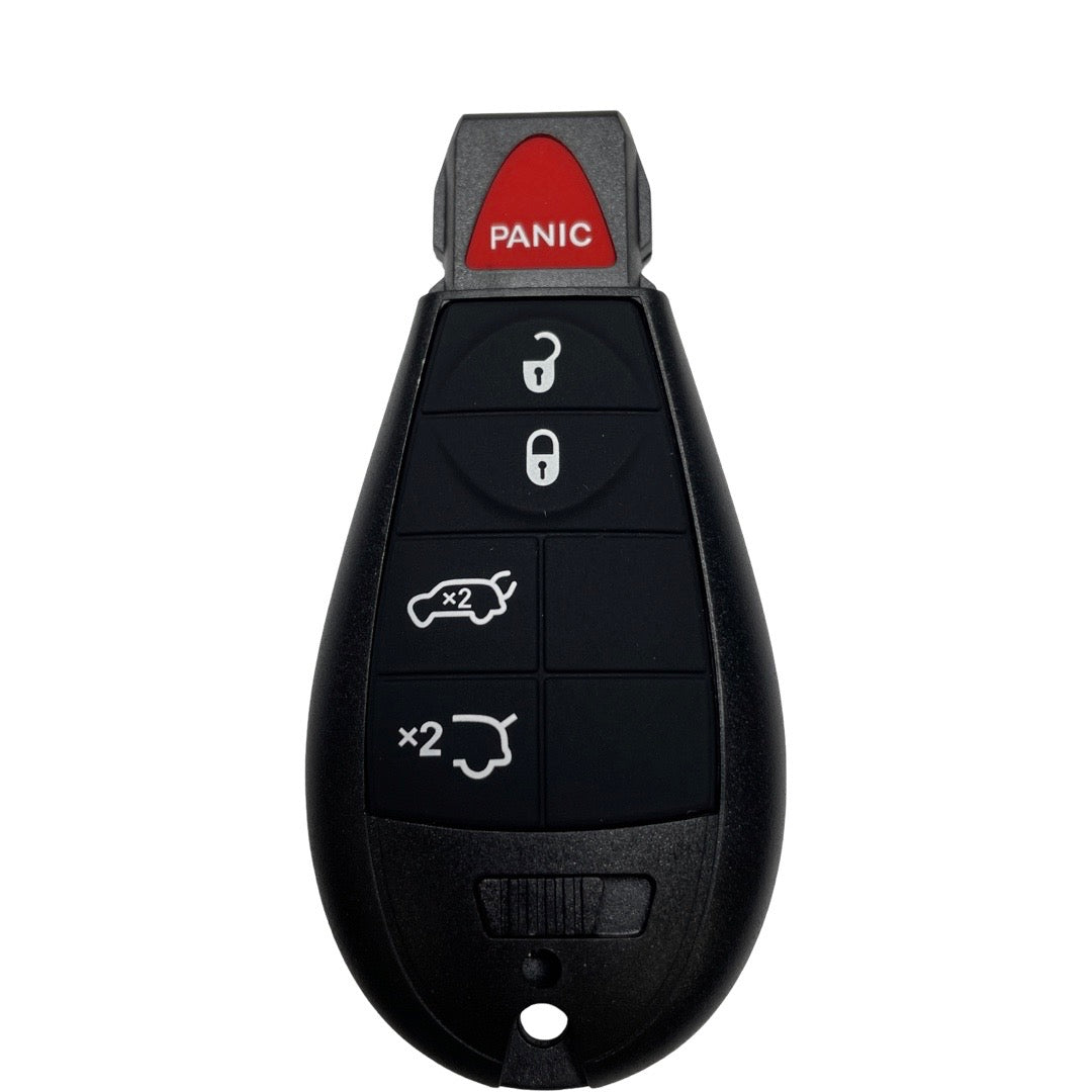 2008-2013 Jeep / 5-Button Fobik Key / PN: 68066849AA / M3N5WY783X / (AFTERMARKET)