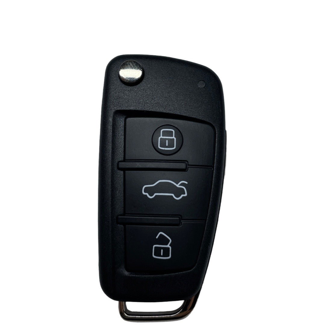 2006-2015 Audi / 3-Button Flip Key / PN: 4F0837220 / IYZ 3314 / 315 MHz (AFTERMARKET)
