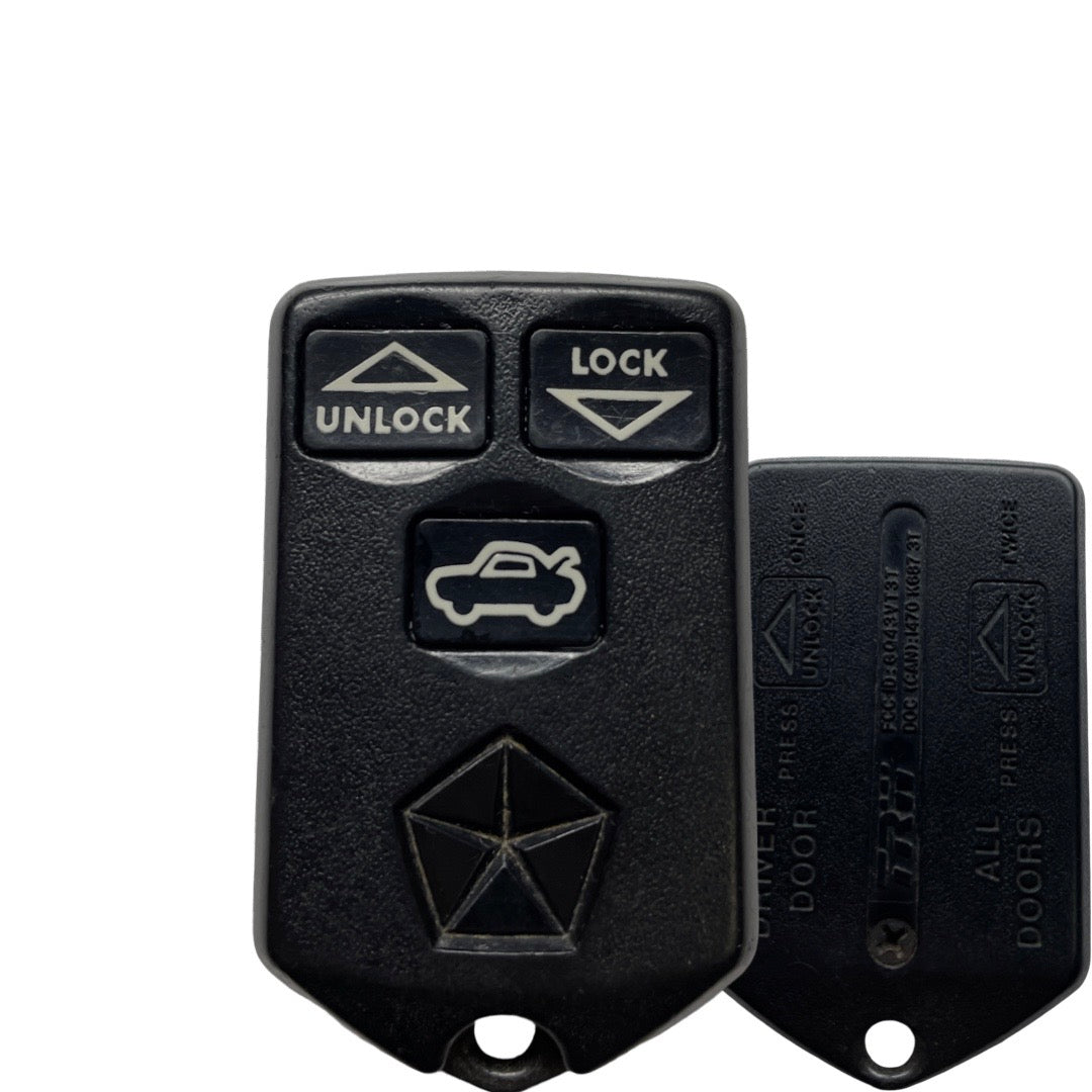 1993 - 1995  CHRYSLER Keyless Entry Remote GQ43VT3T ( OEM REFURBISHED)