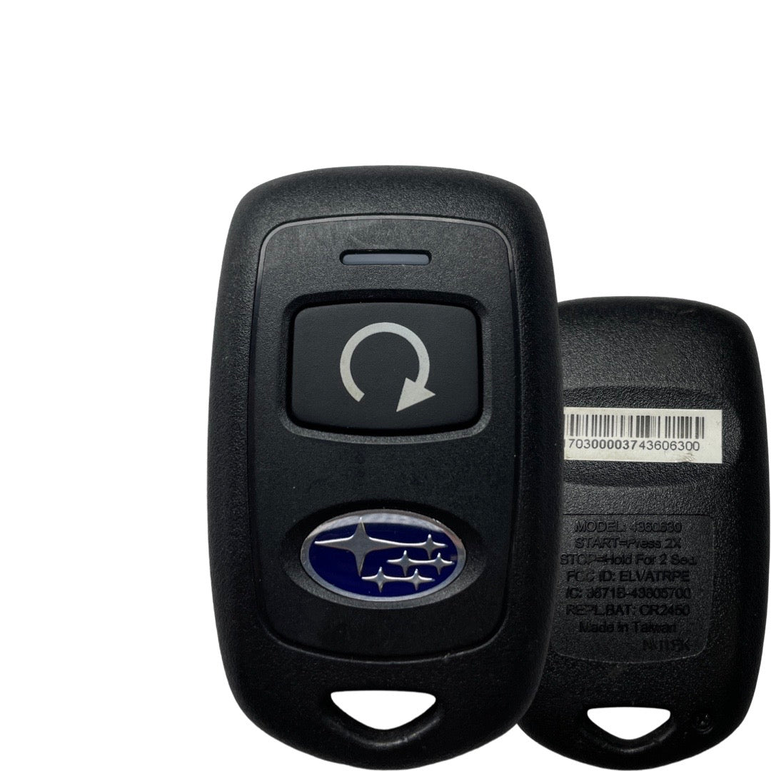 2020 - 2020 Subaru Forester Remote 1 button ELVATRPE (OEM REFURBISHED)
