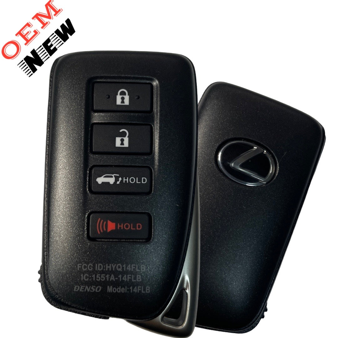 2020-2022 Lexus RX350 / 4-Button Smart Key / PN: 89904-0E180 / HYQ14FLB (OEM NEW)