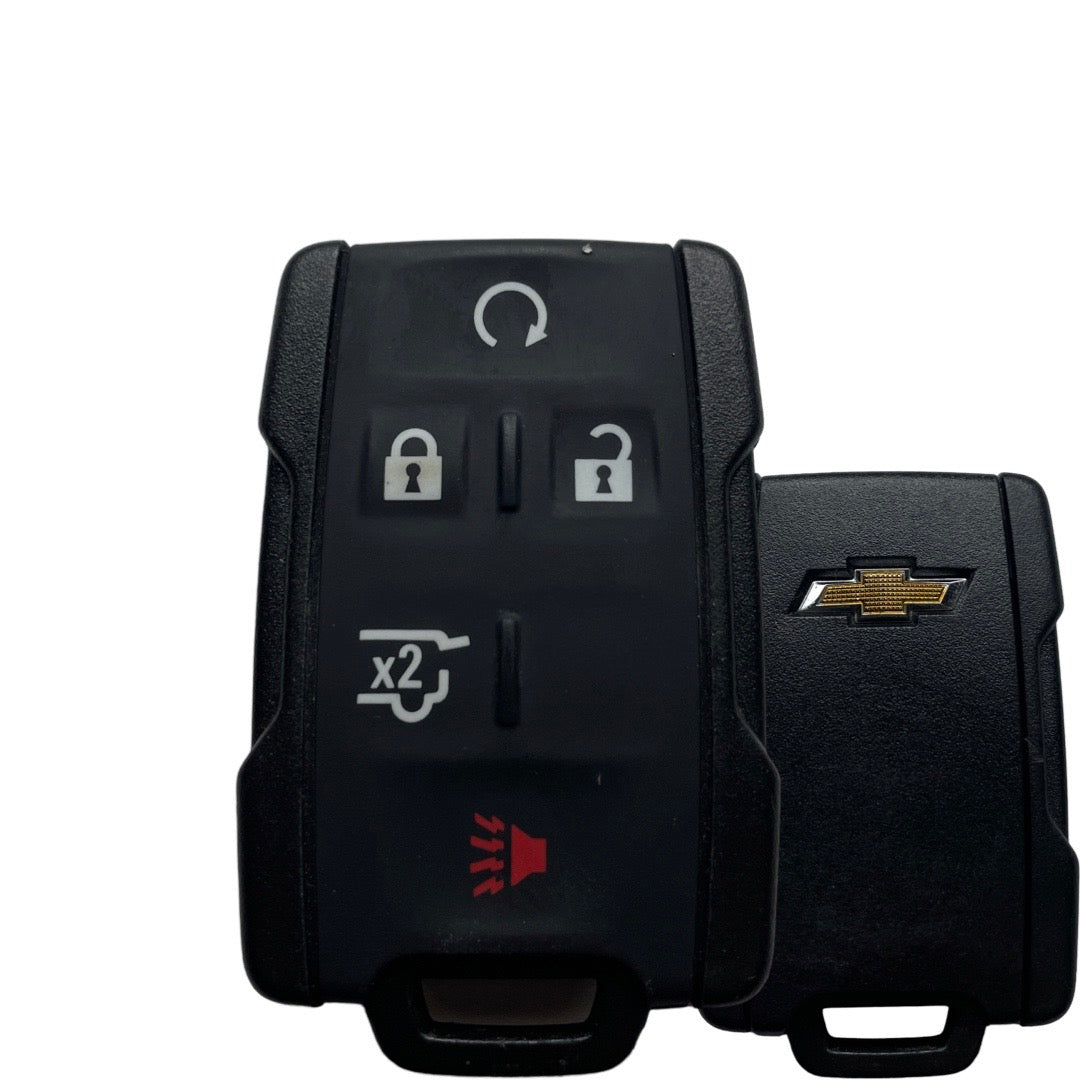 2015-2020 Chevrolet Suburban Tahoe / 5-Button Keyless Entry Remote / PN: 13580081 / M3N32337100 (OEM Refurb)