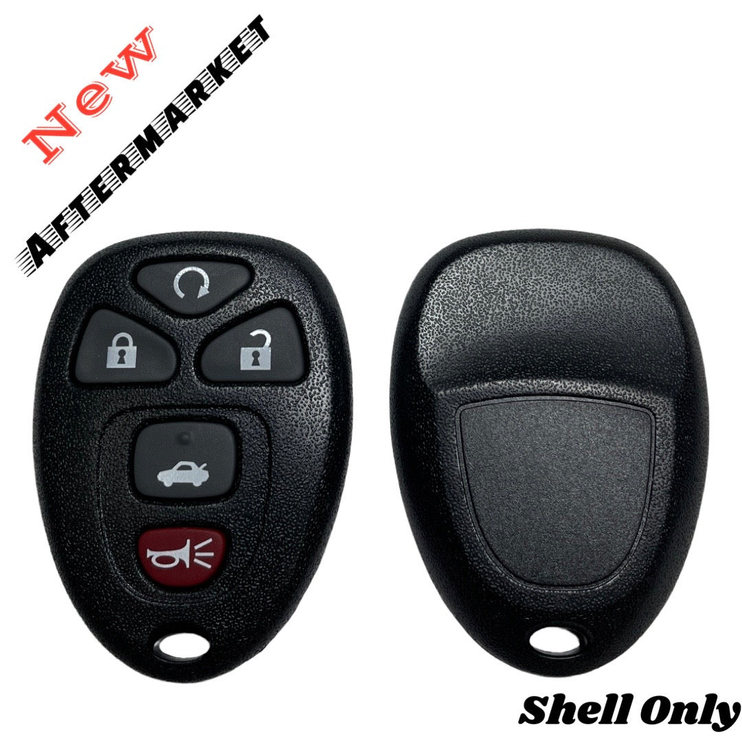 2004 -2013 GM Keyless Entry Remote SHELL for OUC60270 - Black (AFTERMARKET)