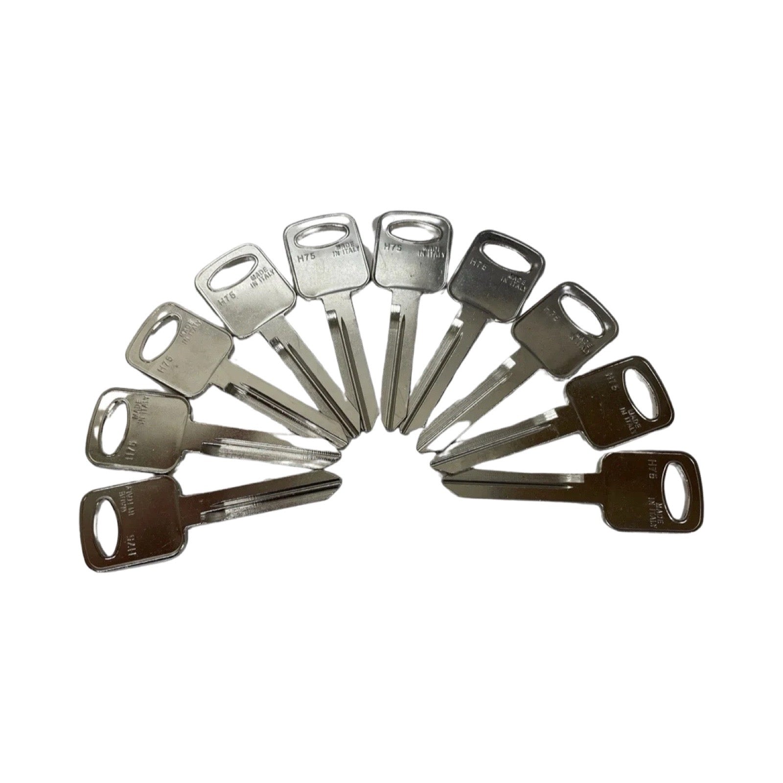 H75 - 1196FD - Ford - Metal Key Blank 10 PACK