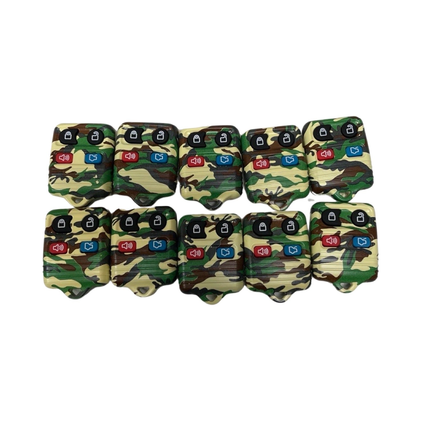 10x 1998-2016 Ford Lincoln Mercury Mazda Dorman 4-Button Keyless Remote Case CAMO CWTWB1U331 CWTWB1U345 13607GNC