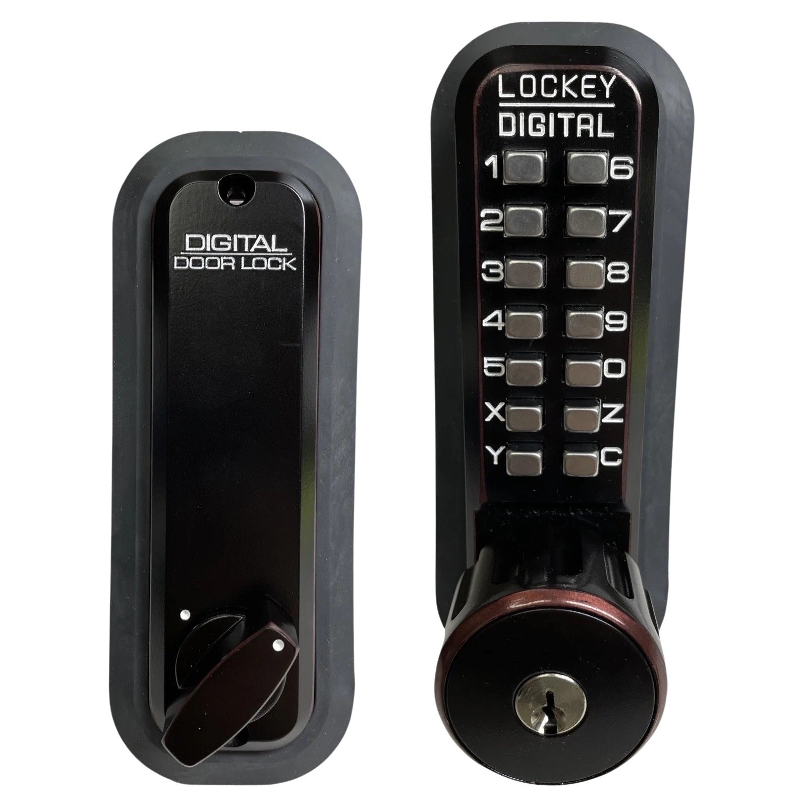 Lockey - 2210-KO - Mechanical Keypad Keyless Deadbolt Lock - Single Co ...