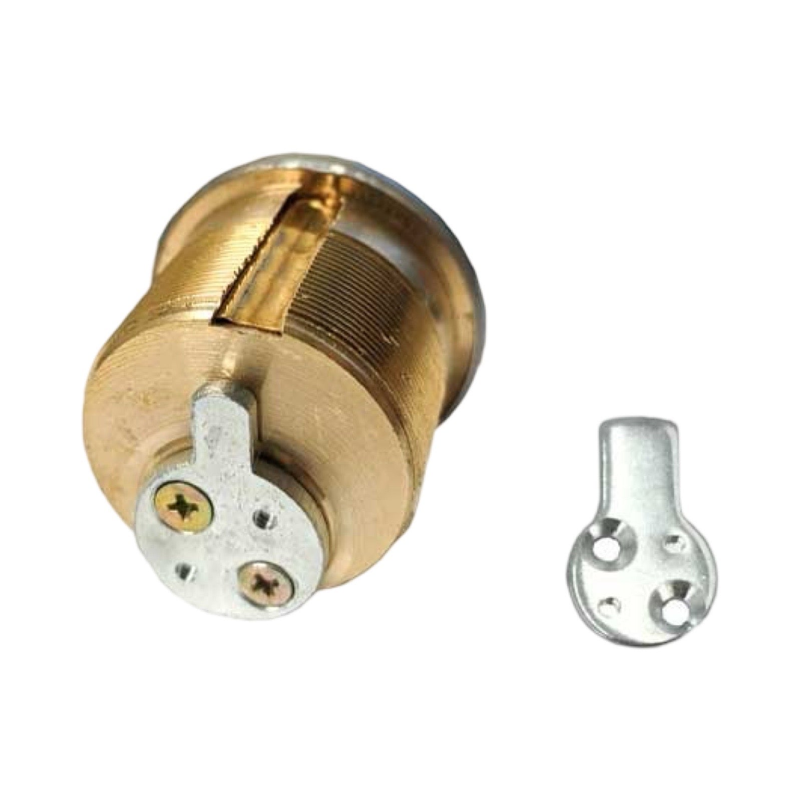 Key Controlled - Mortise Cylinder - 1" - US26D - Satin Chrome