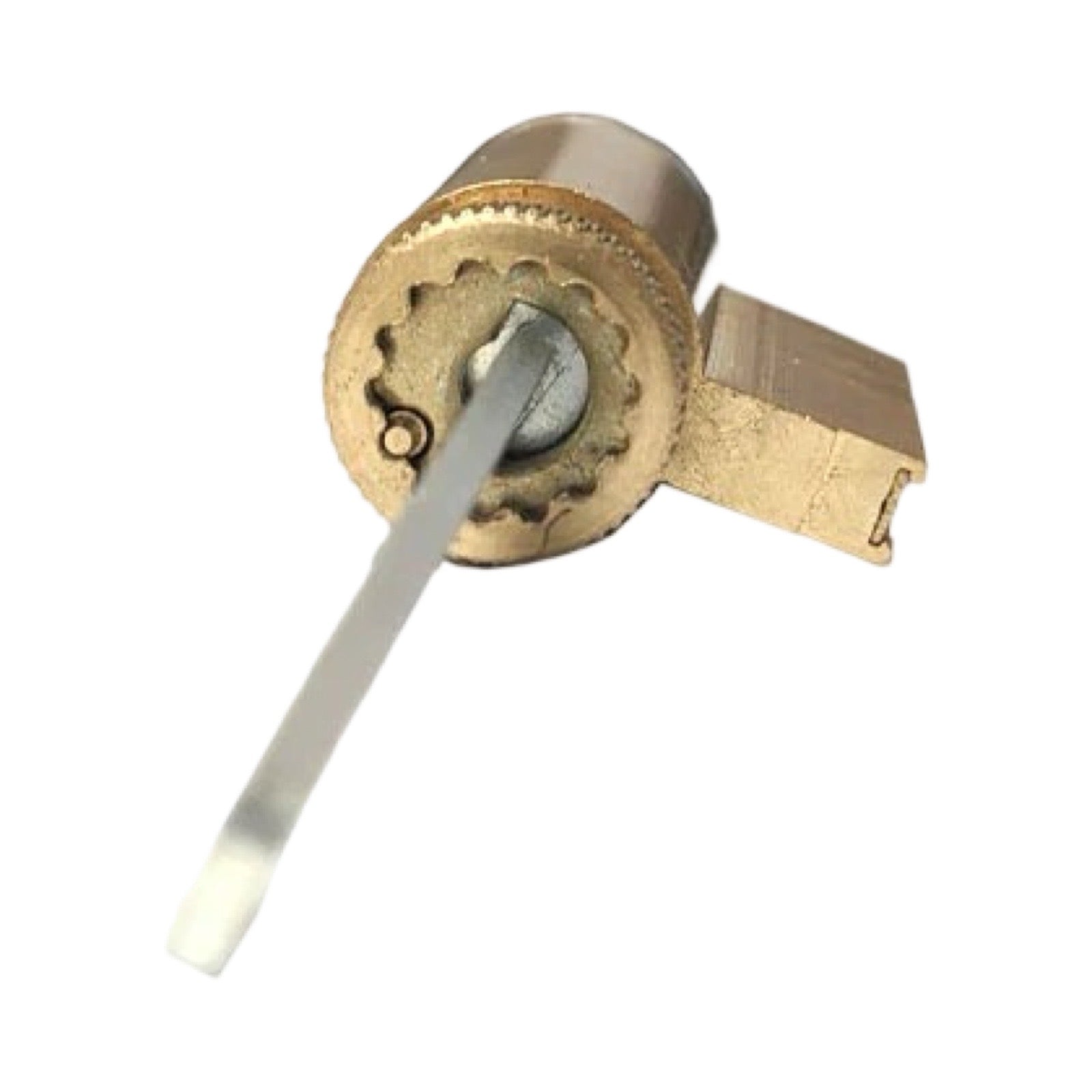 Key Controlled - (Key-In-Knob) KIK Cylinder - 206 Keyway - 26D - Satin Chrome