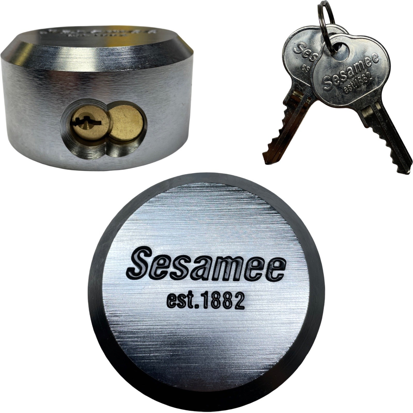 CCL - 930 Sesamee Hidden Shackle 5-Pin Padlock / Hardened Steel / 93001