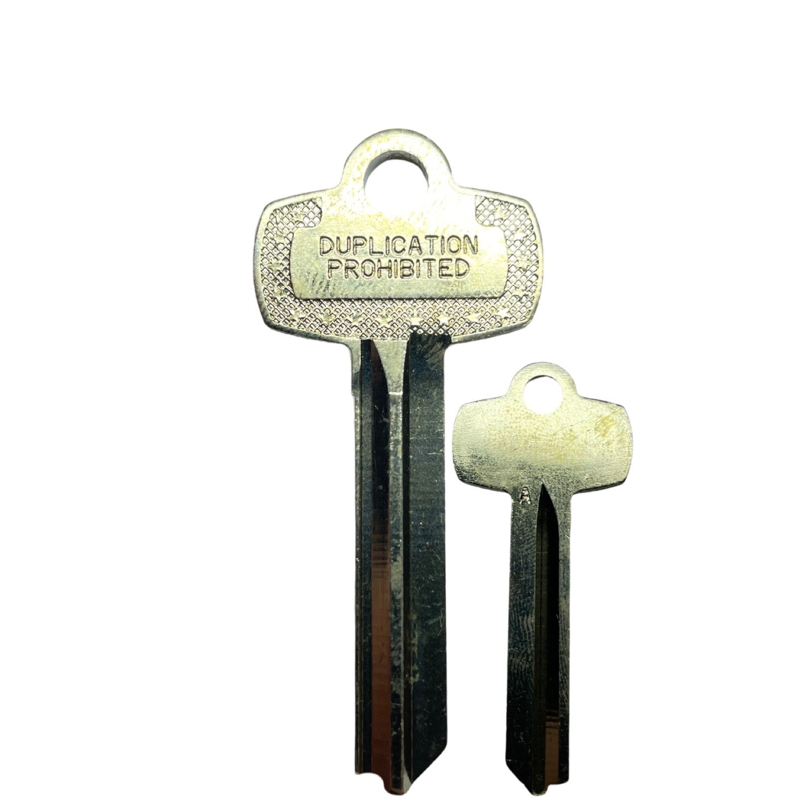 1A1A1 "A" Keyway - Nickel Plated