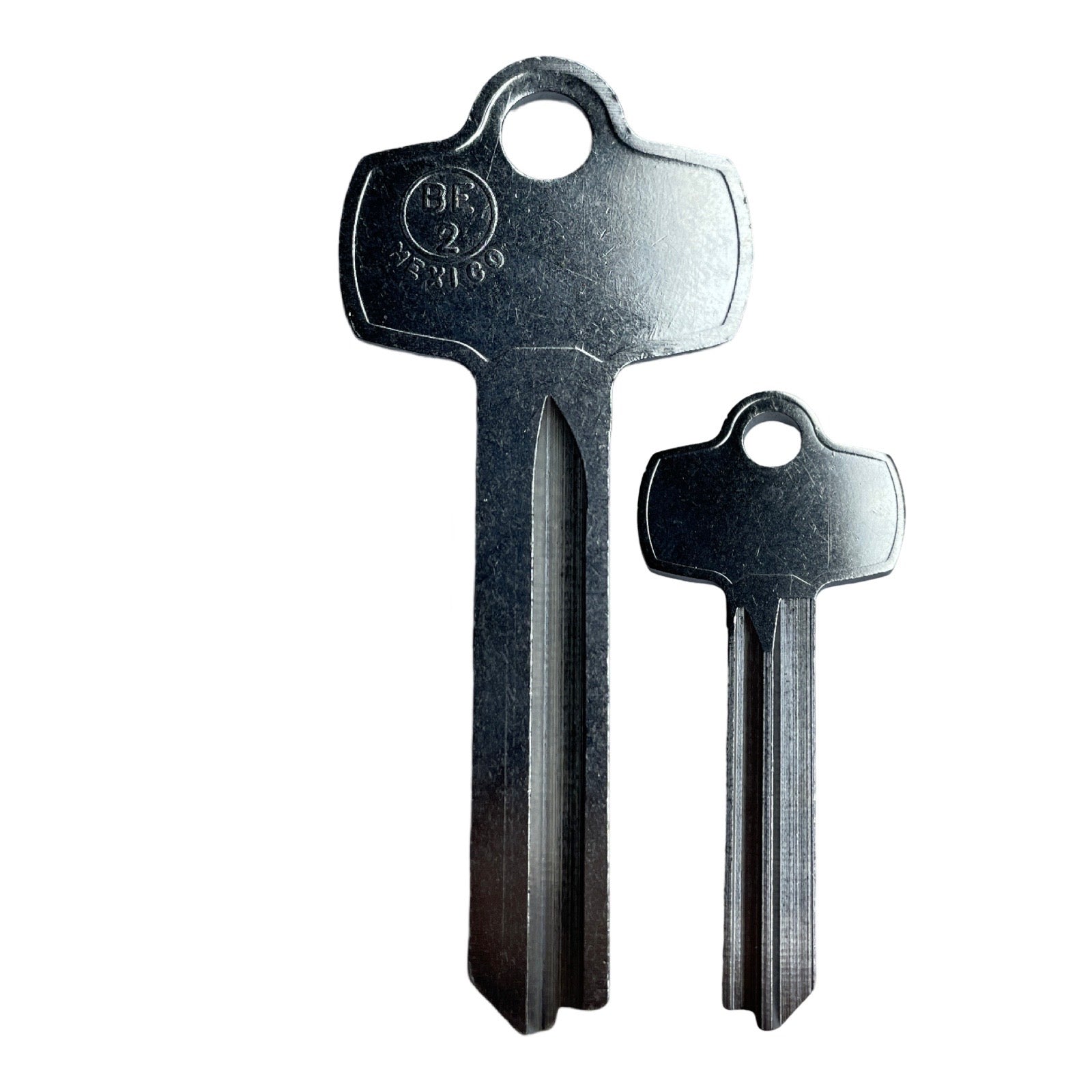 IC Core Key Blank  BE2 Keyway - Nickel Plated