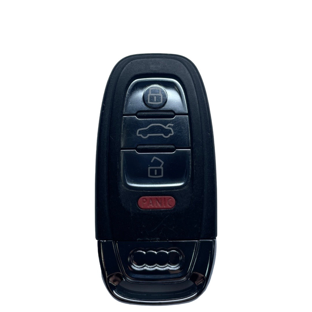 2008-2017 Audi  / 4-Button Smart Key / NO COMFORT ACCESS / 8T0.959.754.S / IYZFBSB802 / 315 Mhz (OEM Refurb)
