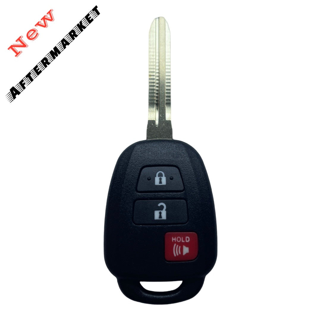 2013-2016 Scion TC / 3-Button Head Key / PN: 89070-52G30 / MOZB52TH (AFTERMARKET)