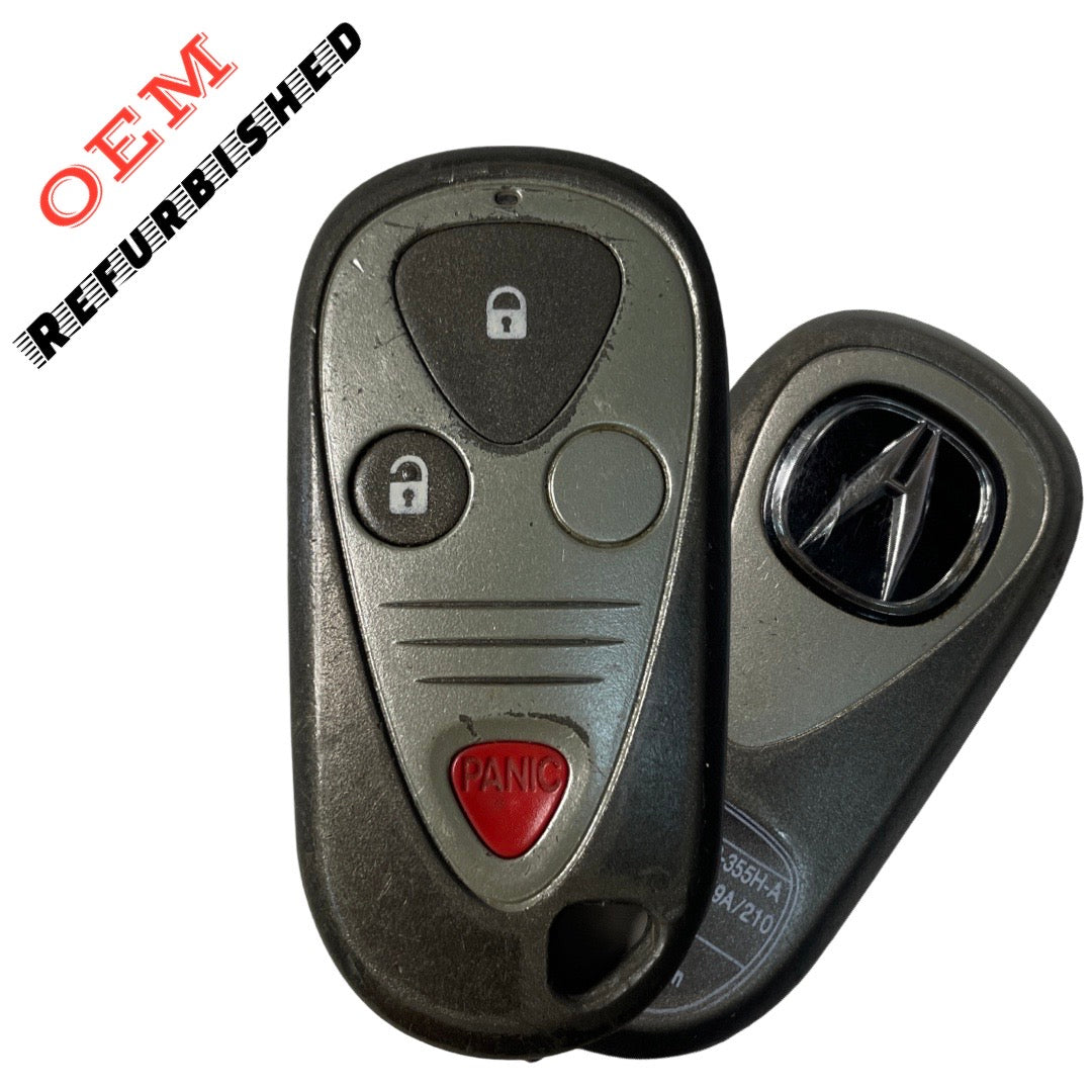 2001-2006 Acura MDX / 3-Button Keyless Entry Remote/ PN: 72147-S3V-A02 / E4EG8D-444H-A (OEM Refurb)