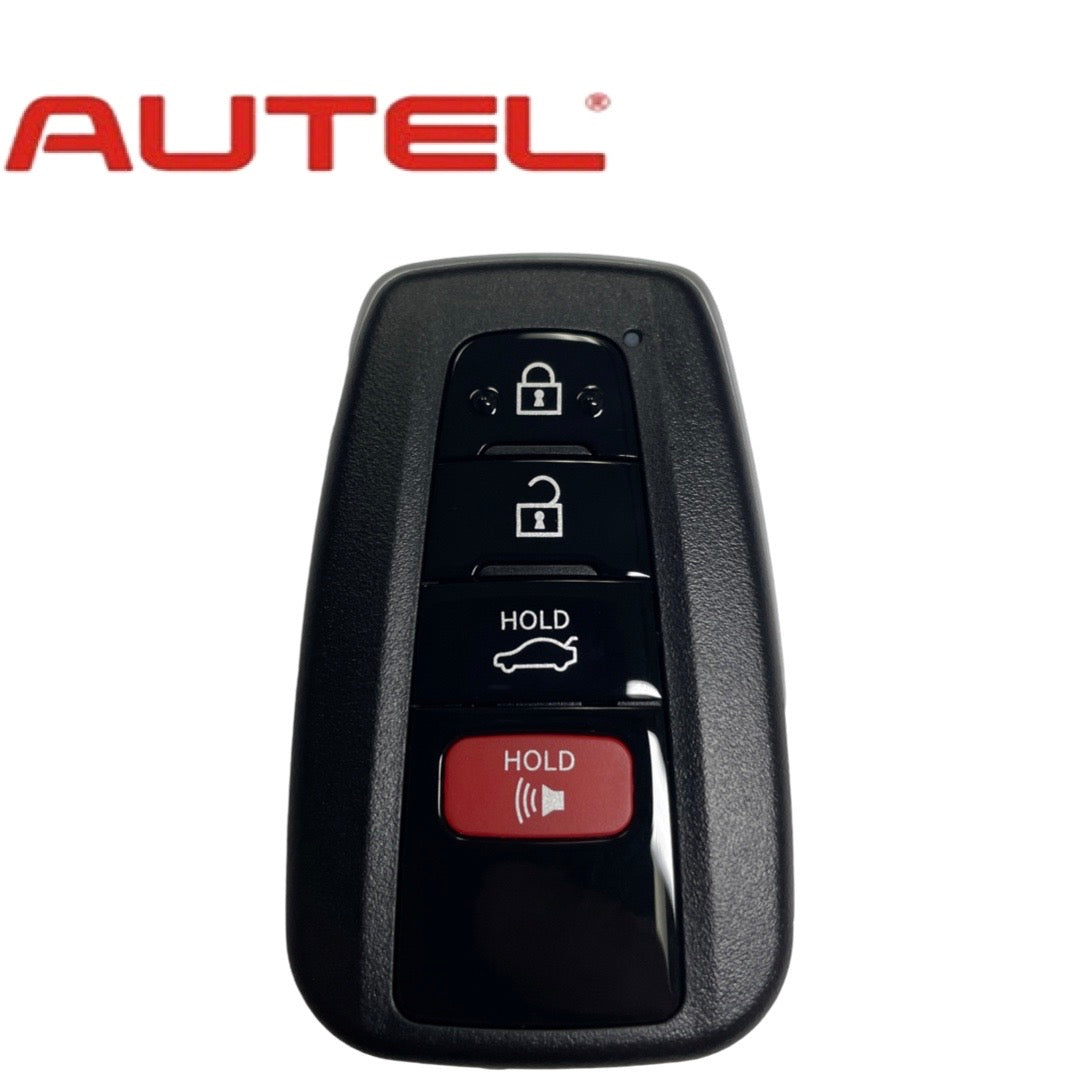Autel - Toyota Style / 4-Button Universal Smart Key - Lock, Unlock, Trunk, Panic - 8A Chip