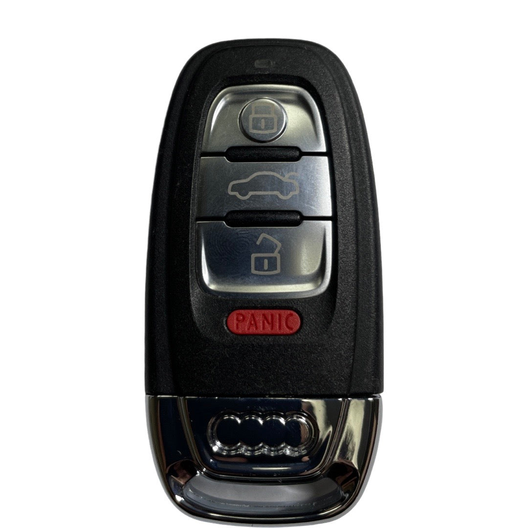 2008-2016 Audi / 4-Button Smart Key / PN: 8T0959754G / IYZFBSB802 / Comfort Access / 315 MHz (OEM Refurb)