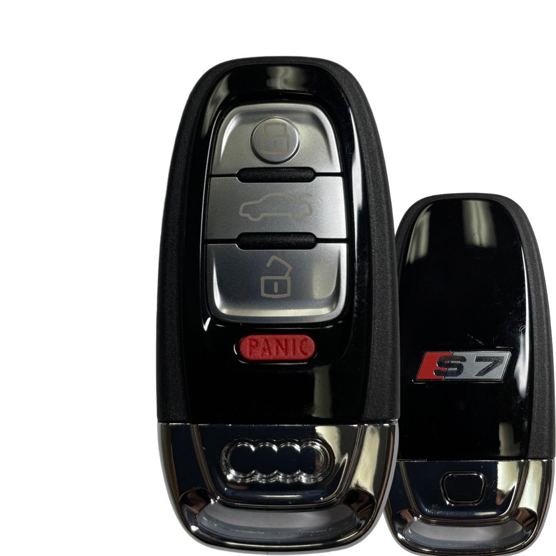 2008-2016 Audi A7/S7 4-Button Smart Key / PN: 8T0959754G / IYZFBSB802 / Comfort Access / 315 MHz (OEM Refurb)