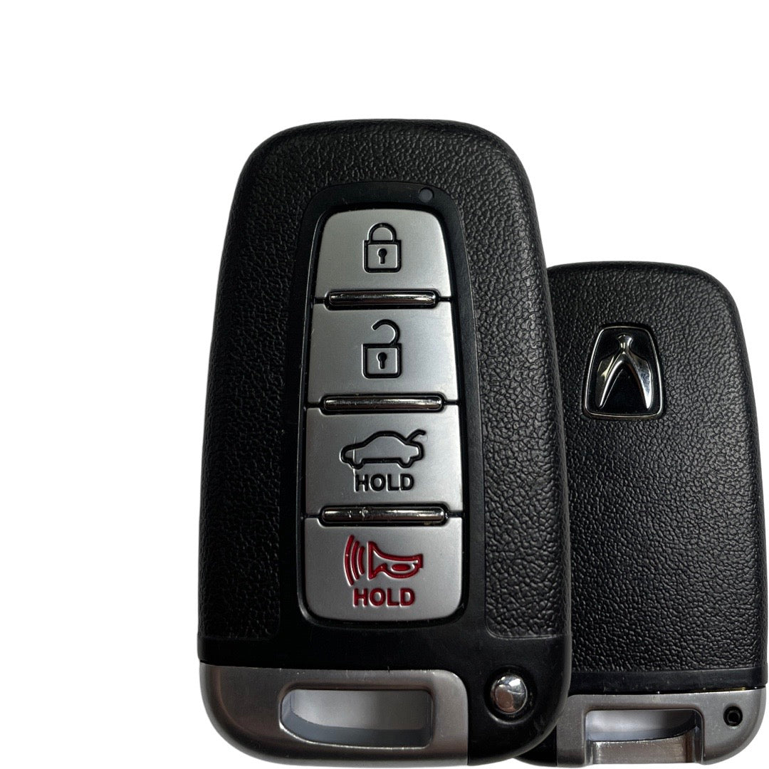 2009-2014 Hyundai Genesis / 4-Button Smart Key Remote / PN: 95440-3V021 / SY5HMFNA04 (OEM Refurb)