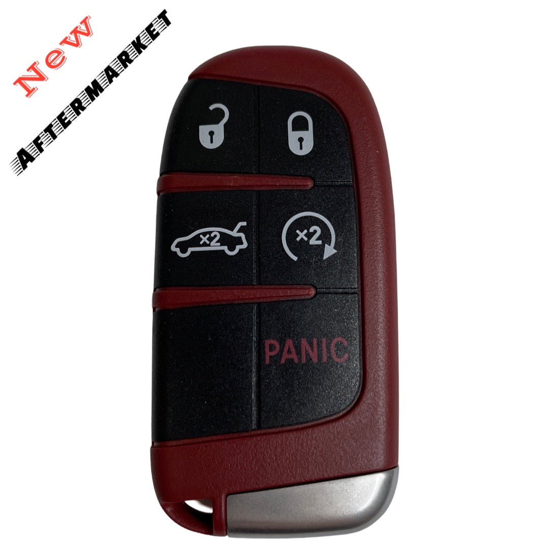 2015-2023 Dodge Chrysler Fiat / 5-Button Smart Key / PN: 68394195 AA / M3M-40821302 (AFTERMARKET)