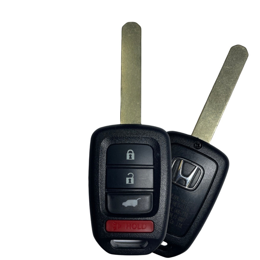 2017-2021 Honda CR-V - Civic / 4-Button Remote Head Key / PN: 35118-TLA-A00 / MLBHLIK6-1TA (OEM REFURBISHED))