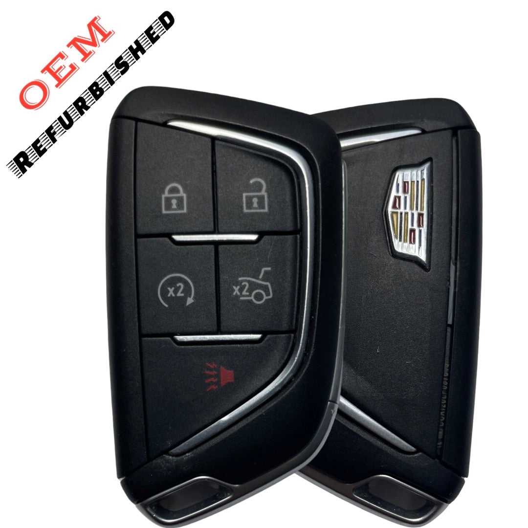 2021-2024 Cadillac CT4 CT5 / 5-Button Smart Key / PN: 13538860 / YG0G20TB1 (OEM REFURBISHED)