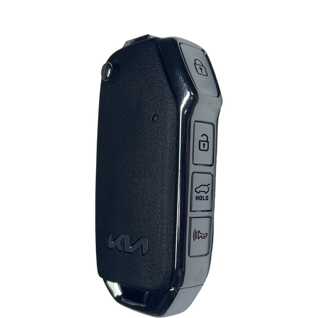2019-2021 Kia Soul / 4-Button Flip Key / PN: 95430-P1100 / SY5SKRGE04 (OEM NEW)