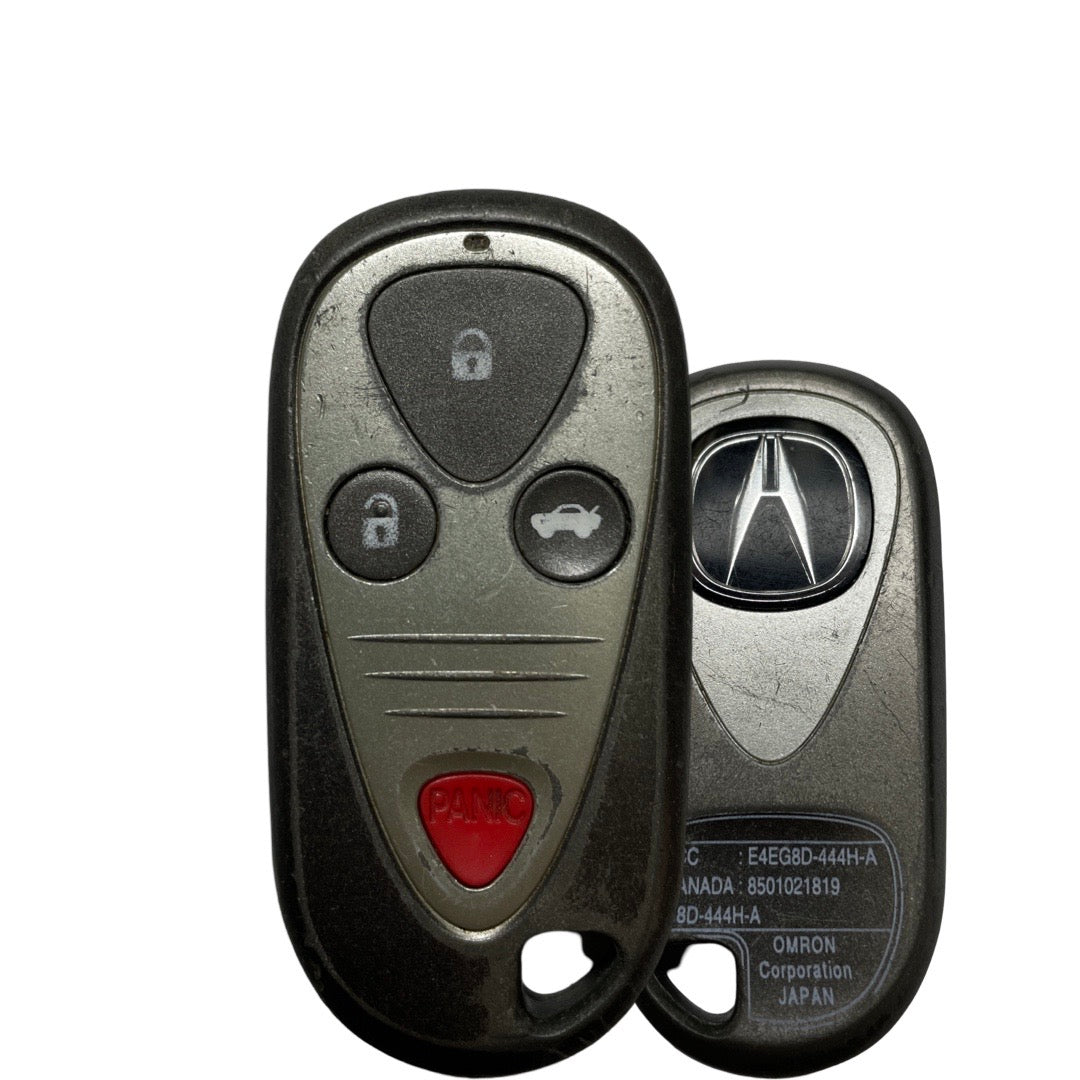 1999-2006 Acura / 4-Button Keyless Entry Remote / PN: 72147-S0K-A13 / E4EG8D-444H-A (OEM Refurb)