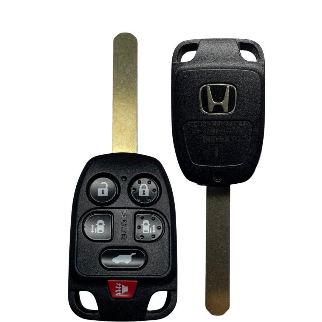 2011-2013 Honda Odyssey / 6-Button Remote Head Key / PN: 35118-TK8-A20 / N5F-A04TAA (DRIVER 1) (OEM Refurb)
