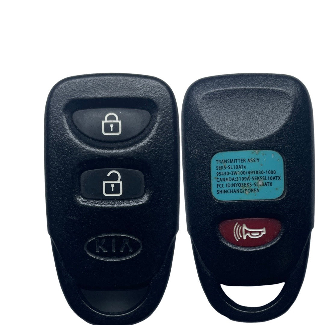 2010-2013 Kia Sportage 3-Btn Remote (NYOSEKS-SL10ATX) (OEM REFURB)
