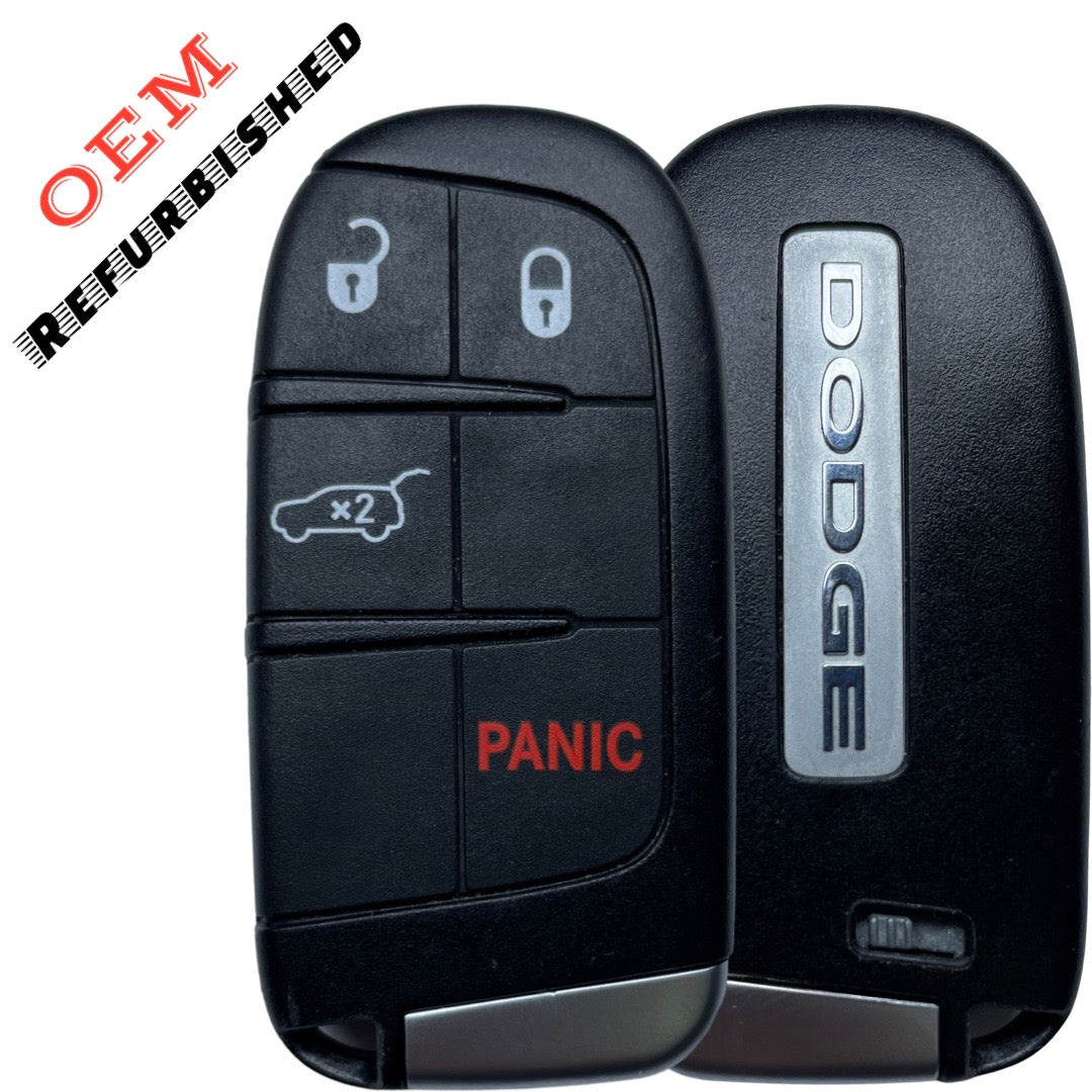 2018-2024 Dodge Durango / 4-Button Smart Key / PN: 68375133AA / M3N-40821302 (OEM REFURBISHED)