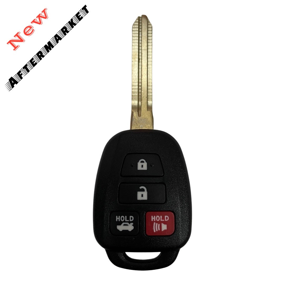 2012-2014 Toyota Camry / 4-Button Remote Head Key / PN: 89070-06420 / HYQ12BDM (G Chip) / (AFTERMARKET)