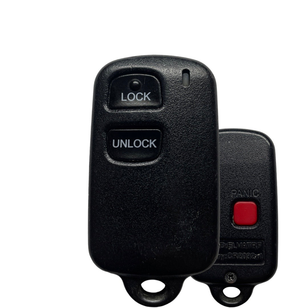 1999-2007 Toyota Keyless Entry Remote 3-Button / ELVATRF ( OEM REFURBISHED)