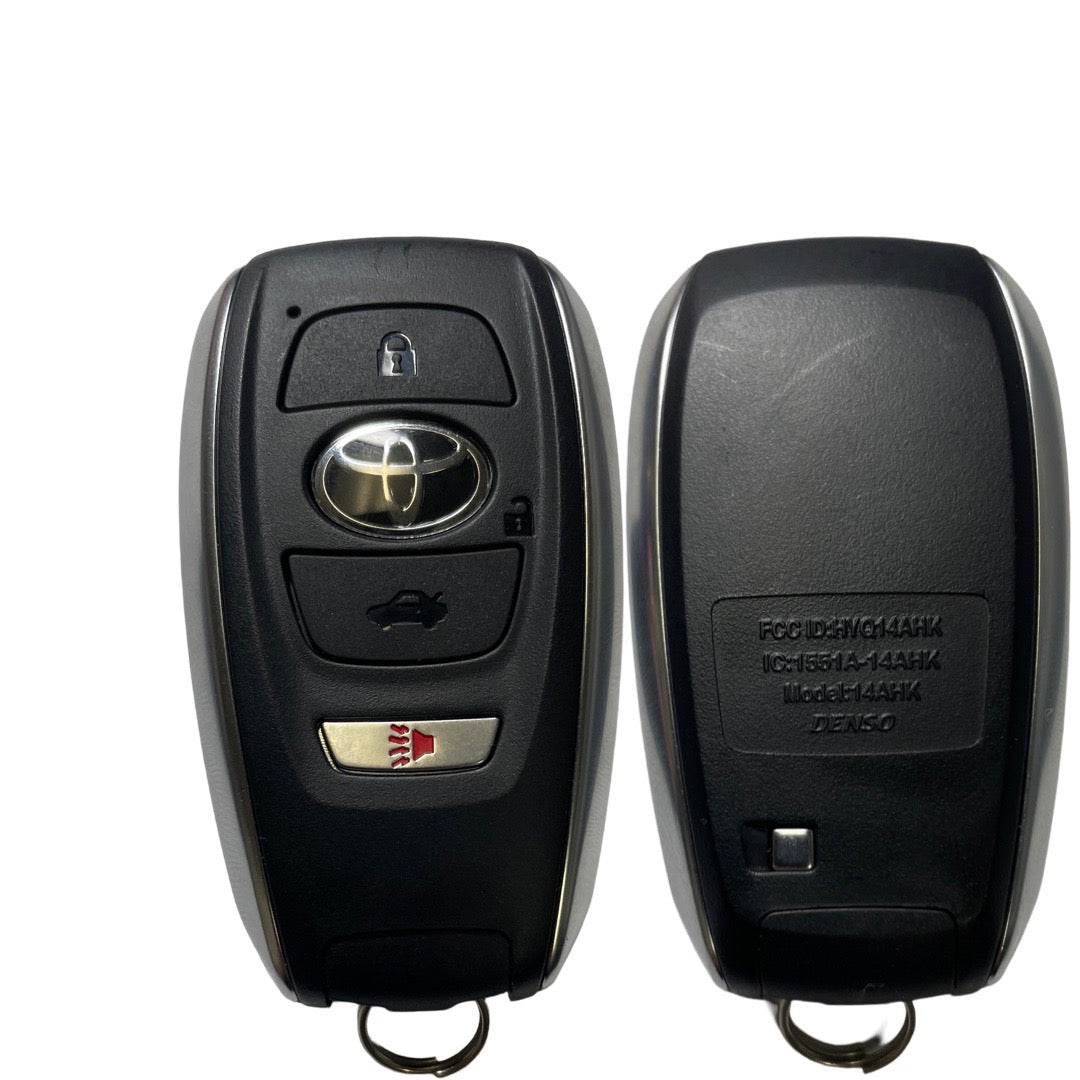 Keycode 10g030 2022-2023 Toyota GR86 / 4-Button Smart Key / PN: SU003-10030 / HYQ14AH ...